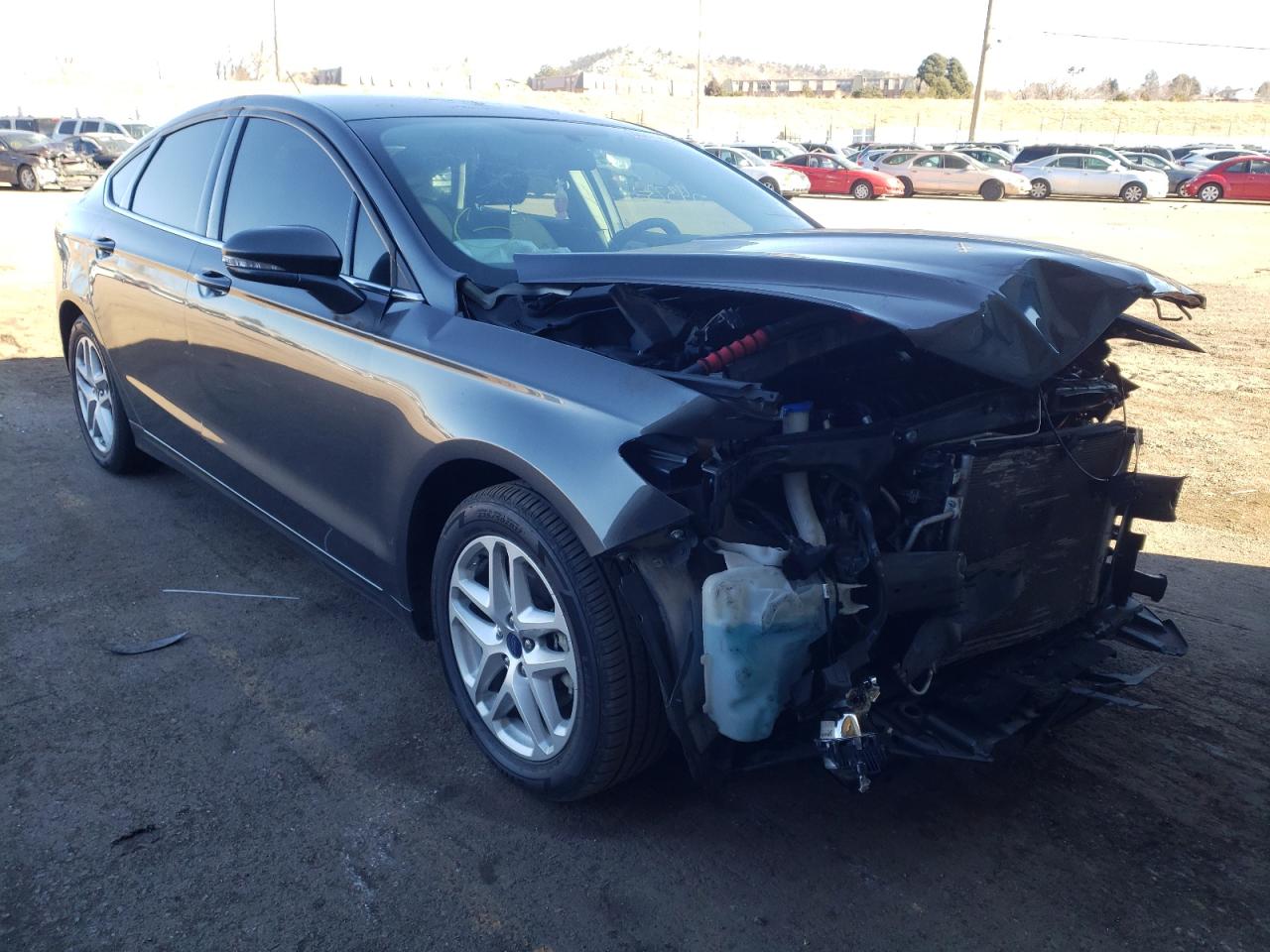FORD FUSION SE 2016 with VIN 3FA6P0H73GR245625 - Photo from auction
