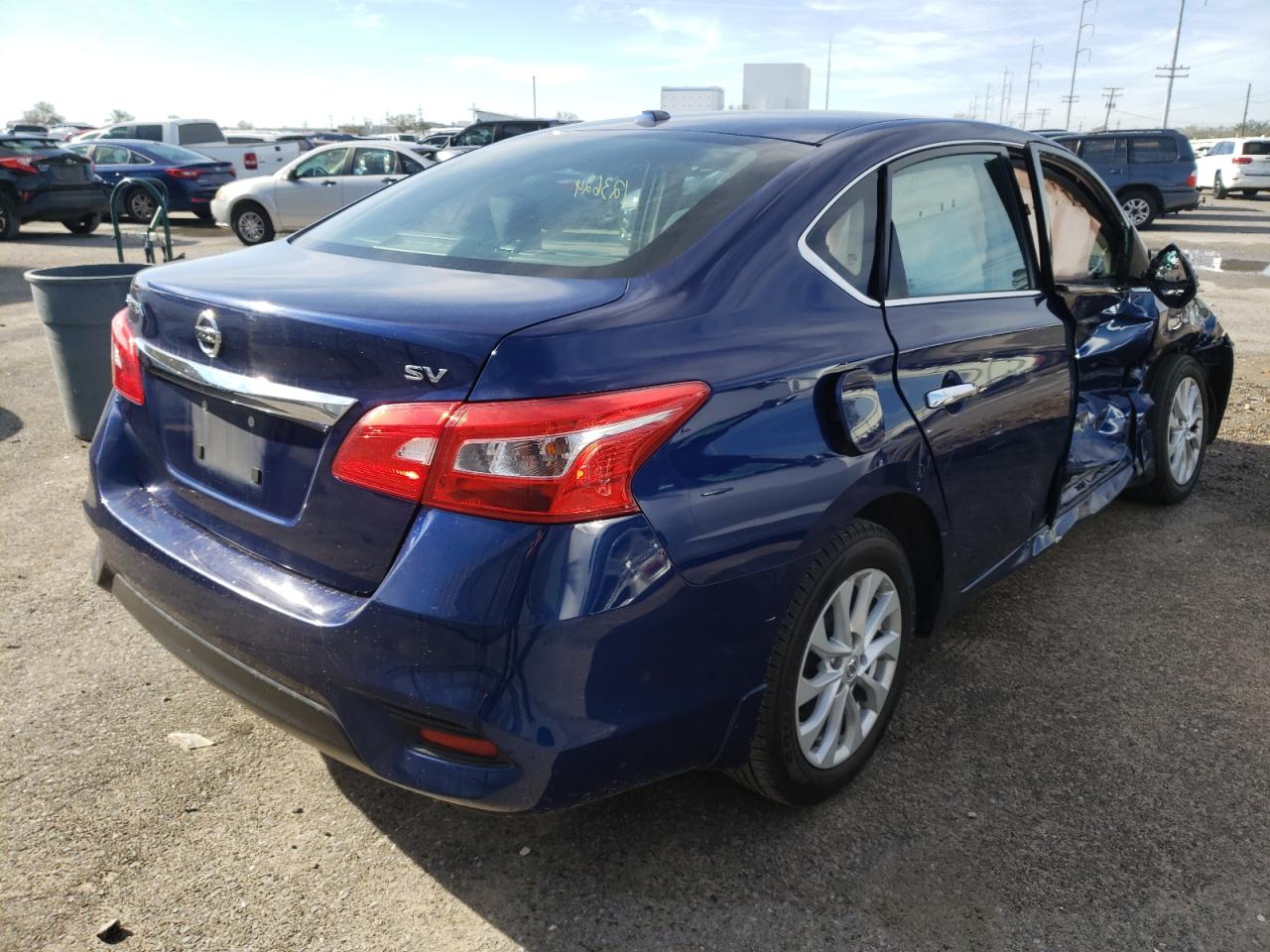 Photo 4 from auction – 2019 NISSAN SENTRA S with VIN 3N1AB7AP5KY285437