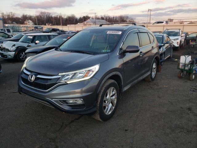 Photo 2 from auction – 2015 HONDA CR-V EX with VIN 5J6RM4H52FL004801