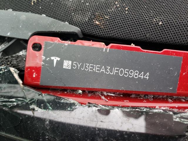 Photo 10 from auction – 2018 TESLA MODEL 3 with VIN 5YJ3E1EA3JF059844