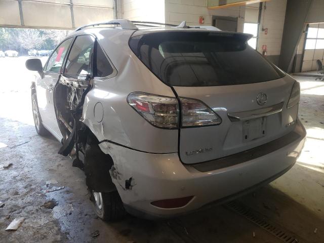 Photo 3 from auction – 2010 LEXUS RX 350 with VIN 2T2ZK1BA1AC019110
