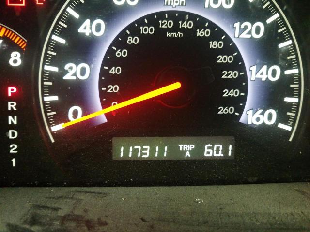 Photo 8 from auction – 2010 HONDA ODYSSEY EX with VIN 5FNRL3H75AB054155
