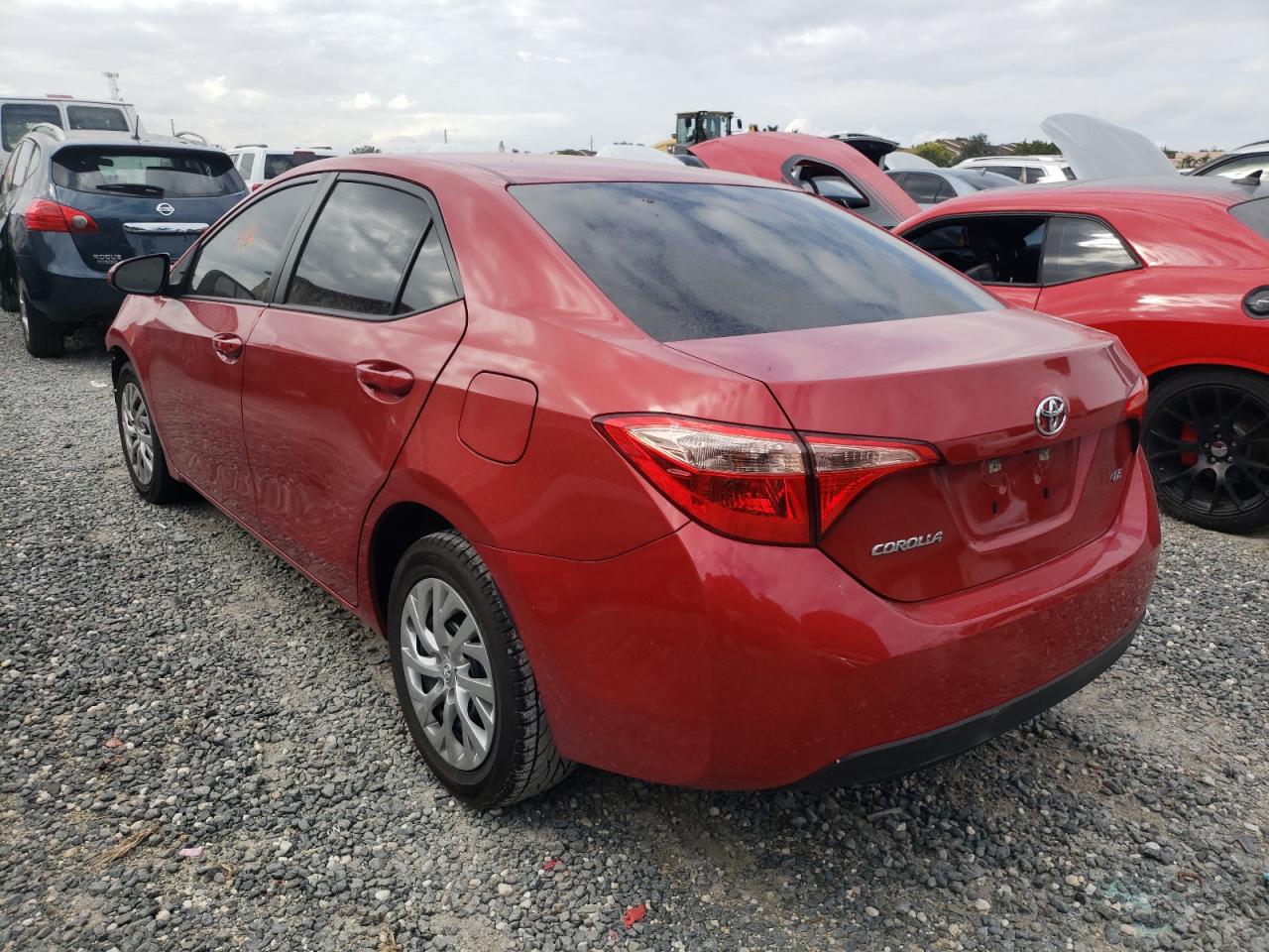 Photo 3 from auction – 2017 TOYOTA COROLLA L with VIN 5YFBURHE0HP660865