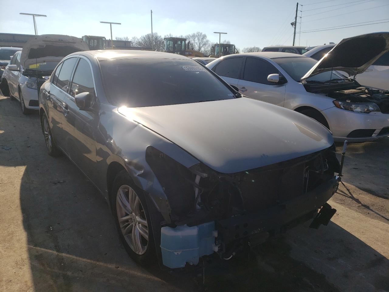 INFINITI G25 BASE 2011 with VIN JN1DV6AP9BM602976 - Photo from auction