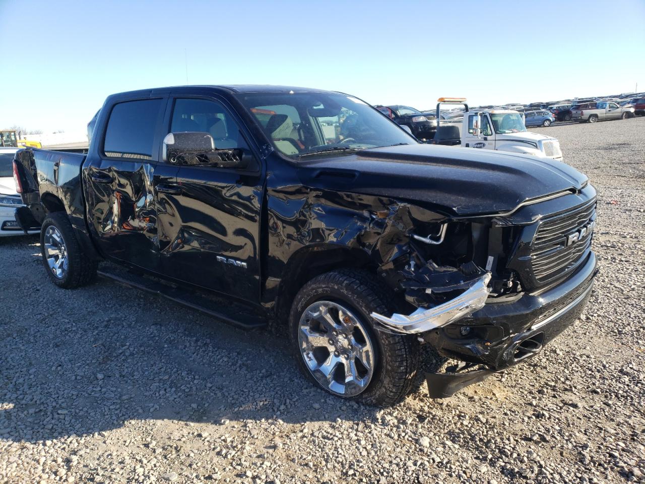 RAM 1500 BIG H 2021 with VIN 1C6SRFFT5MN825101 - Photo from auction