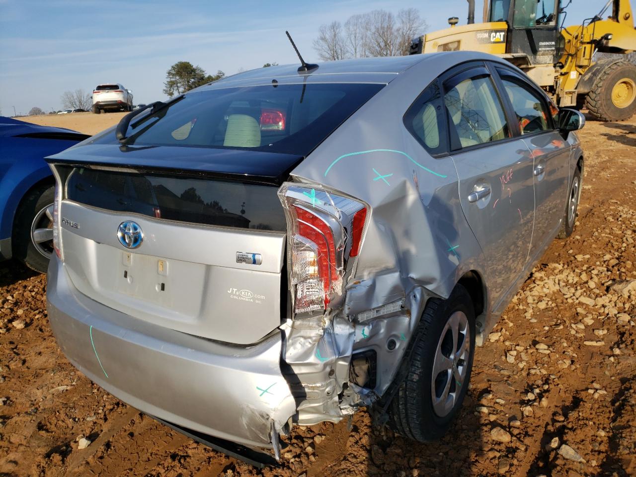 Photo 4 from auction – 2015 TOYOTA PRIUS with VIN JTDKN3DU1F0444456