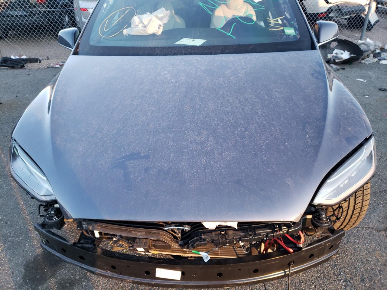 Photo 7 from auction – 2021 TESLA MODEL X with VIN 5YJXCBE20MF316114