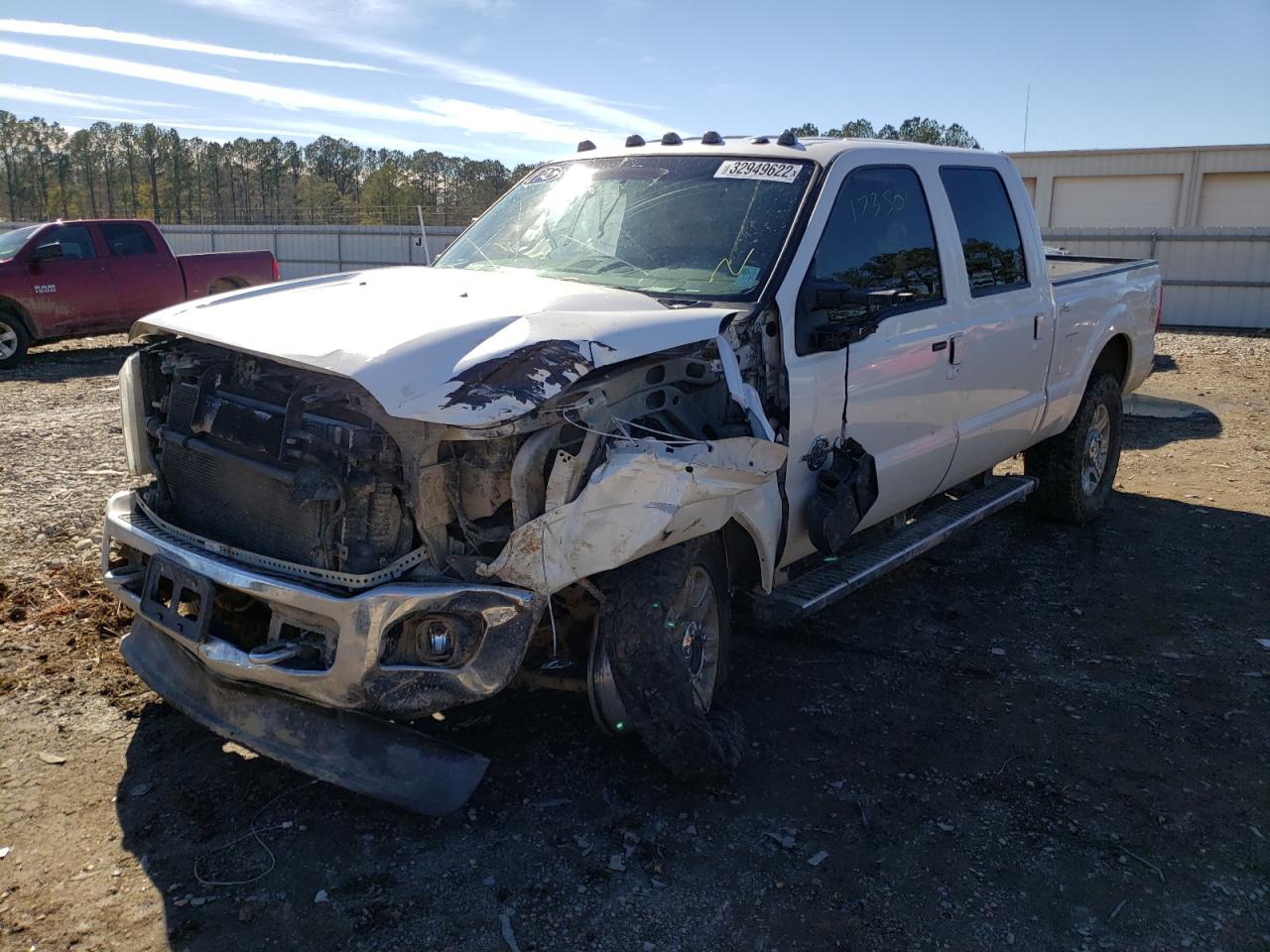 Photo 2 from auction – 2015 FORD F250 SUPER with VIN 1FT7W2BT8FEB10869
