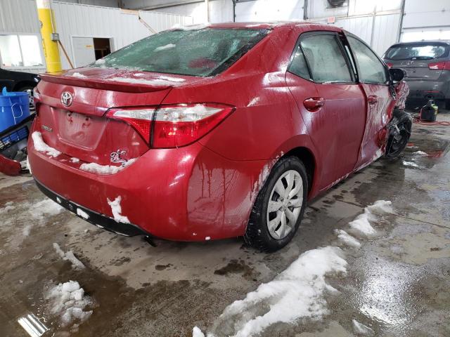 Photo 4 from auction – 2016 TOYOTA COROLLA L with VIN 2T1BURHE7GC646654