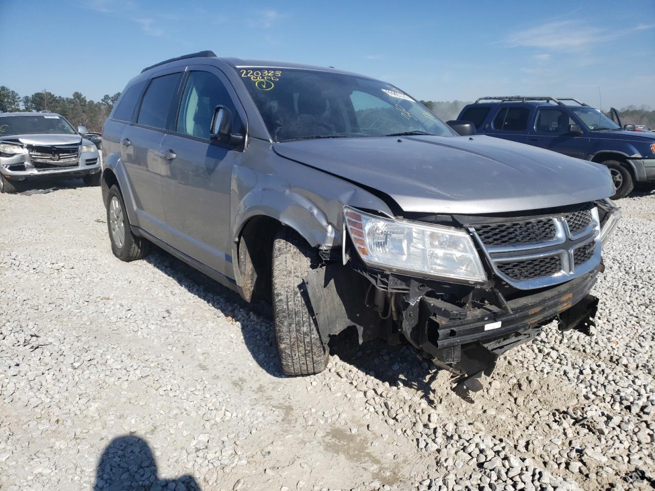 DODGE JOURNEY SE 2017 with VIN 3C4PDCAB2HT617452 - Photo from auction