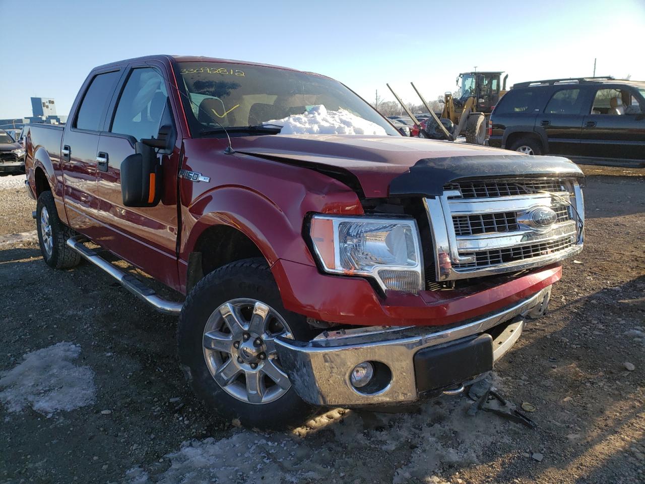 FORD F150 SUPER 2013 with VIN 1FTFW1EF9DFD54761 - Photo from auction