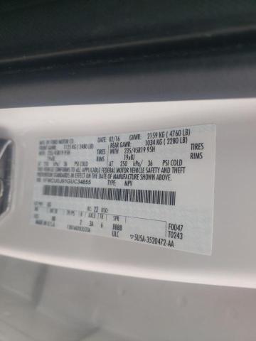 Photo 10 from auction – 2016 FORD ESCAPE TIT with VIN 1FMCU0J91GUC34855