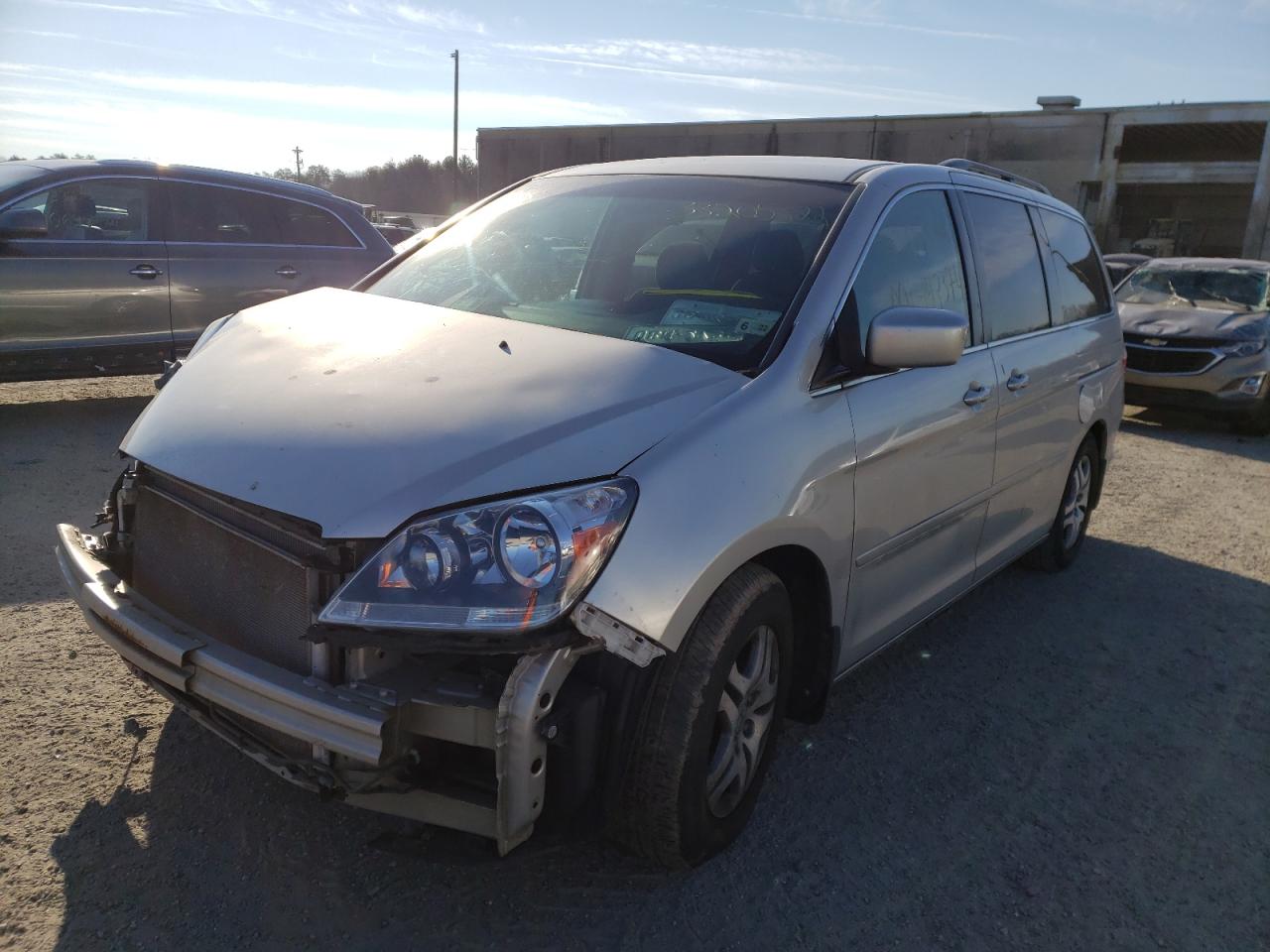 Photo 2 from auction – 2007 HONDA ODYSSEY EX with VIN 5FNRL38447B105563