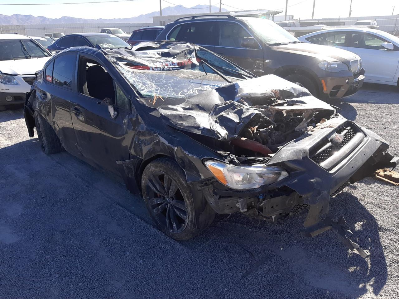 SUBARU WRX PREMIU 2016 with VIN JF1VA1E69G8829799 - Photo from auction