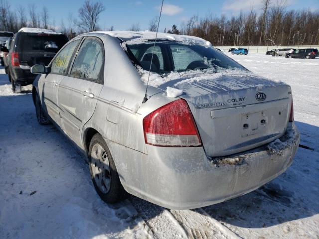 Photo 3 from auction – 2009 KIA SPECTRA EX with VIN KNAFE222595653314