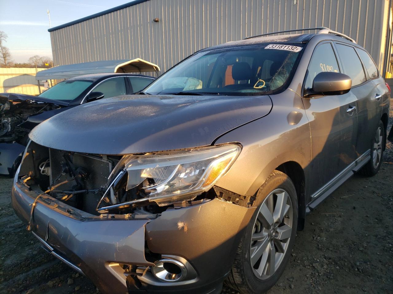 Photo 2 from auction – 2015 NISSAN PATHFINDER with VIN 5N1AR2MNXFC692461