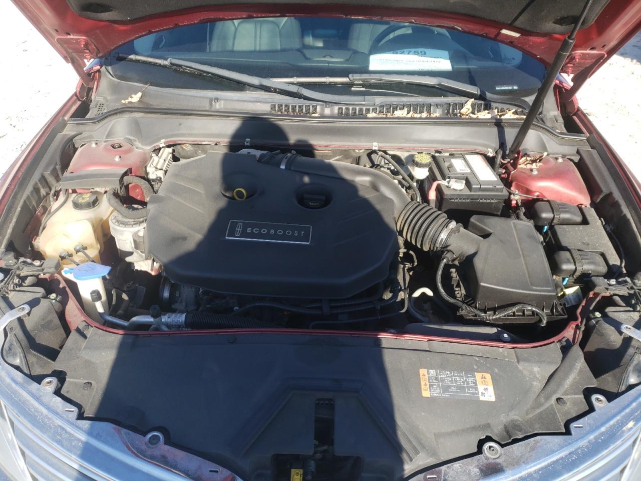 Photo 7 from auction – 2014 LINCOLN MKZ with VIN 3LN6L2J90ER831494