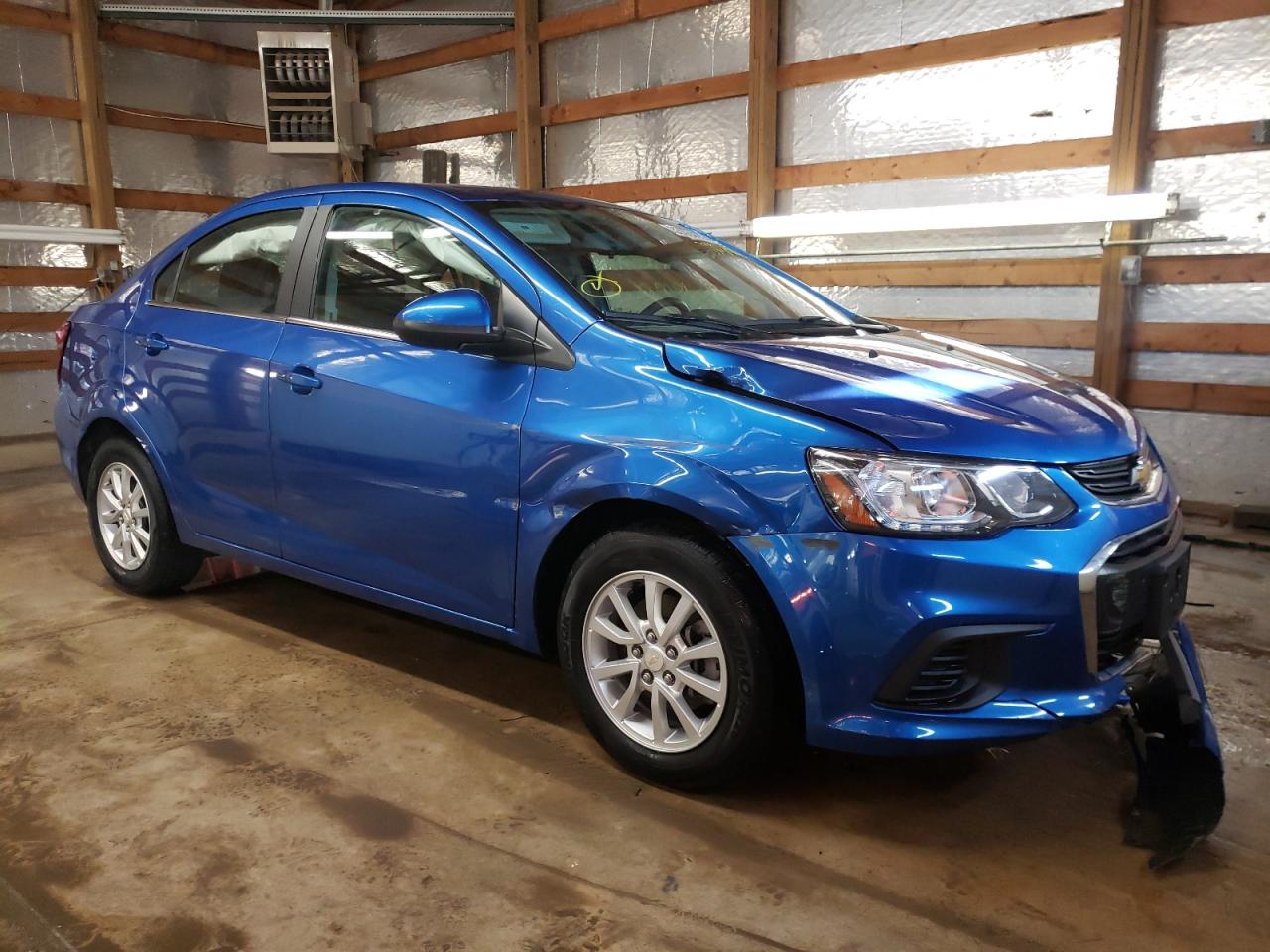 CHEVROLET SONIC LT 2020 with VIN 1G1JD5SB1L4101333 - Photo from auction