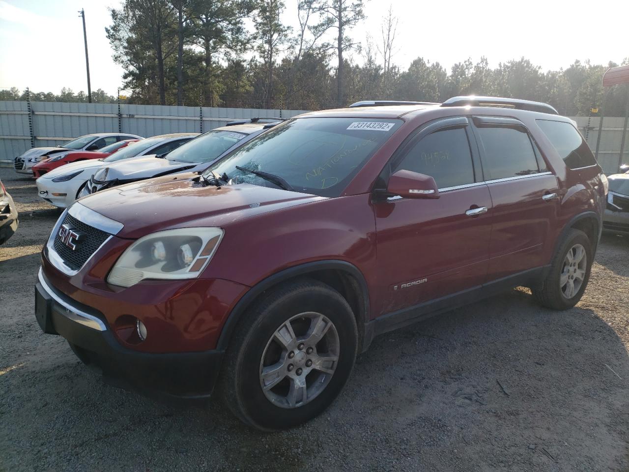 Photo 2 from auction – 2007 GMC ACADIA SLT with VIN 1GKER23767J140014
