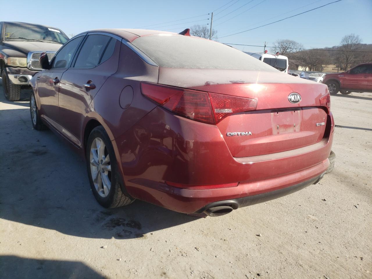 Photo 3 from auction – 2013 KIA OPTIMA EX with VIN 5XXGN4A76DG109263