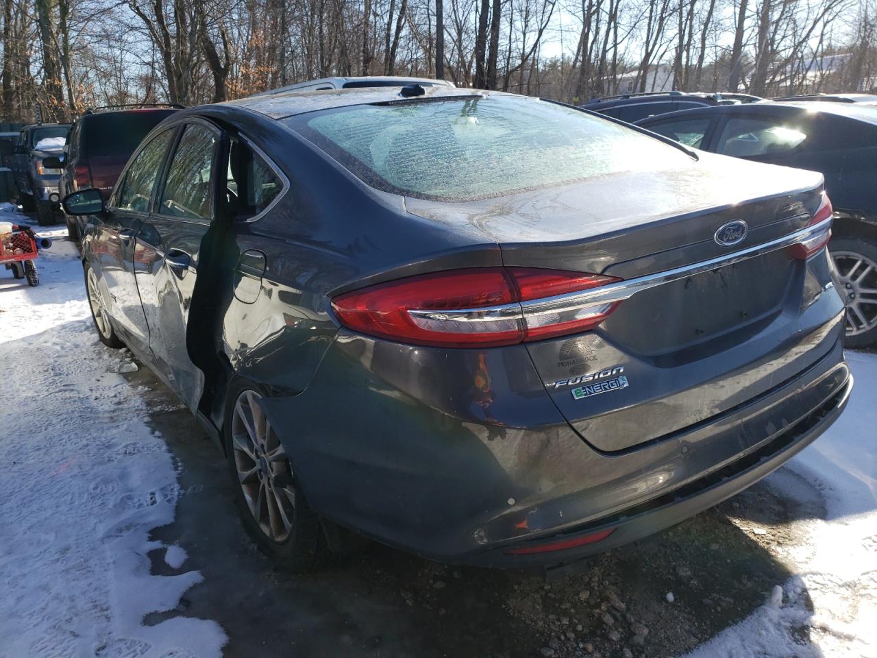 Photo 3 from auction – 2017 FORD FUSION SE with VIN 3FA6P0PUXHR225588