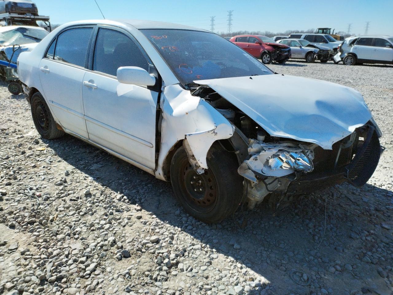 TOYOTA COROLLA CE 2003 with VIN 1NXBR38EX3Z128173 - Photo from auction