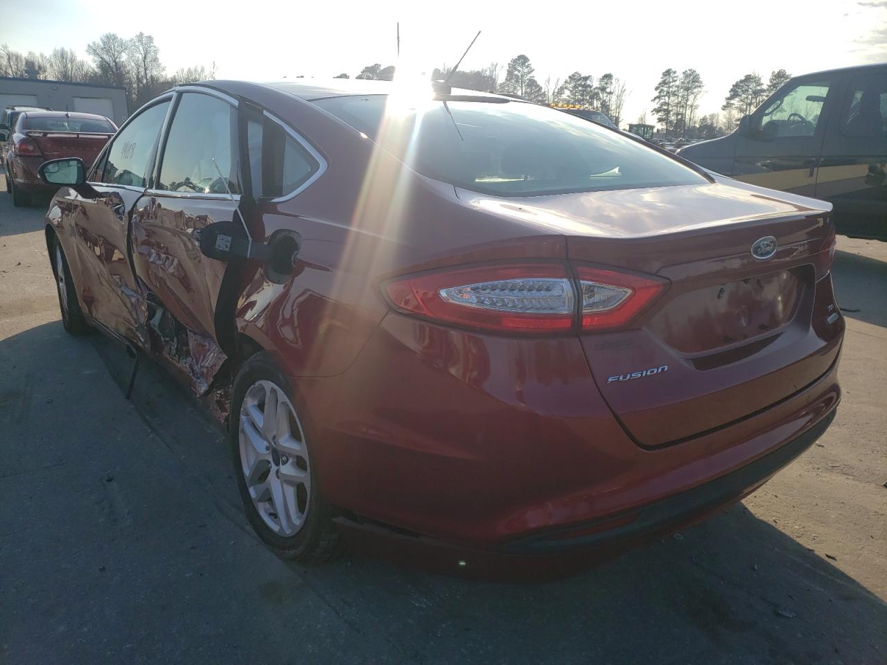 Photo 3 from auction – 2015 FORD FUSION SE with VIN 3FA6P0HD9FR210401