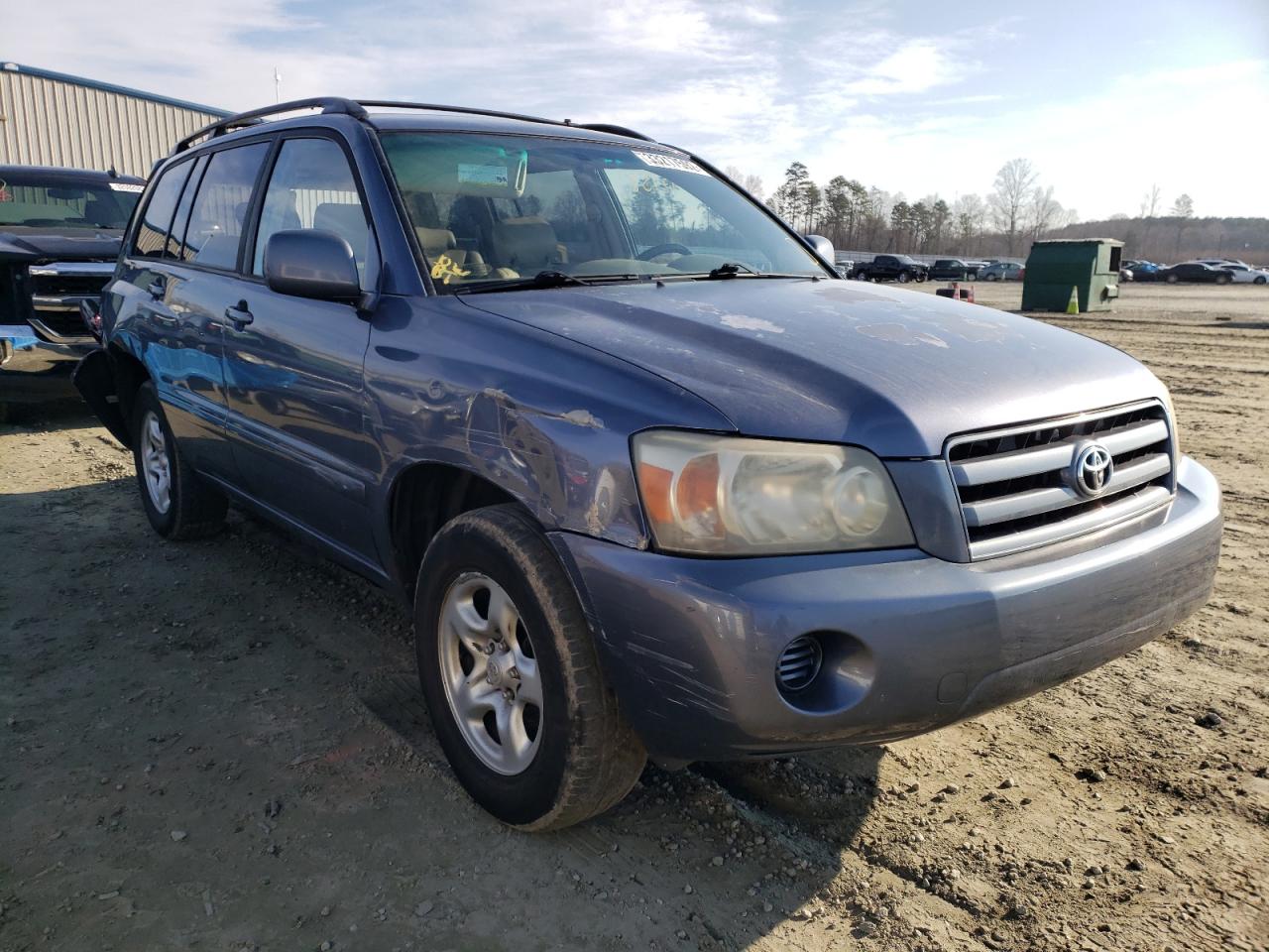 TOYOTA HIGHLANDER 2004 with VIN JTEGD21A240092476 - Photo from auction