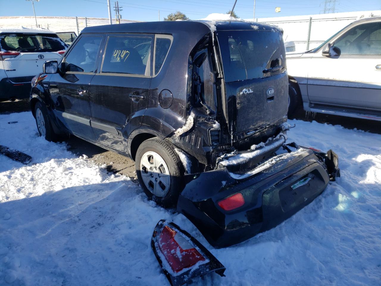 Photo 3 from auction – 2013 KIA SOUL with VIN KNDJT2A58D7630895