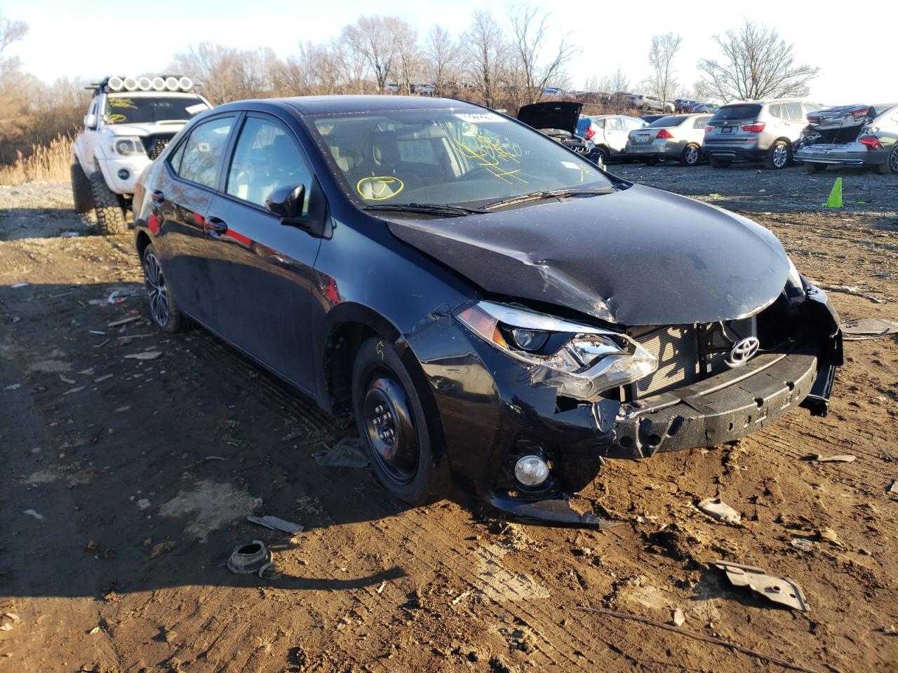 TOYOTA COROLLA L 2015 with VIN 2T1BURHE8FC274384 - Photo from auction