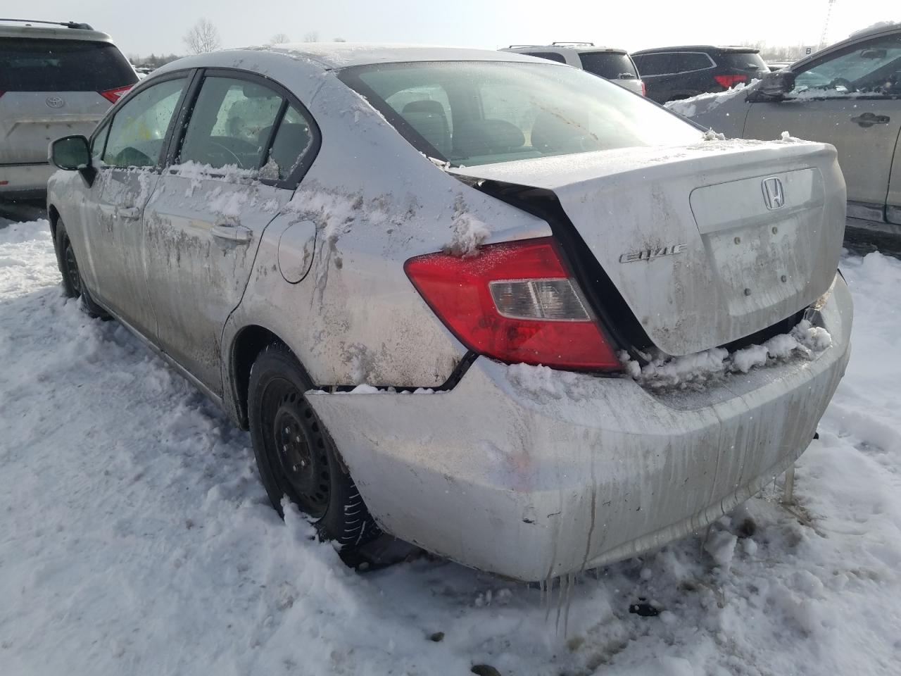 Photo 3 from auction – 2012 HONDA CIVIC LX with VIN 2HGFB2F47CH100236