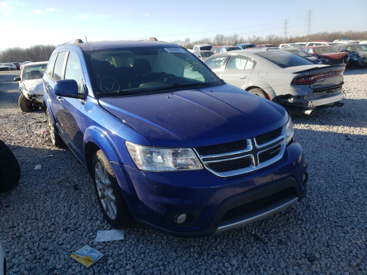 DODGE JOURNEY CR 2012 with VIN 3C4PDDDG4CT362115 - Photo from auction