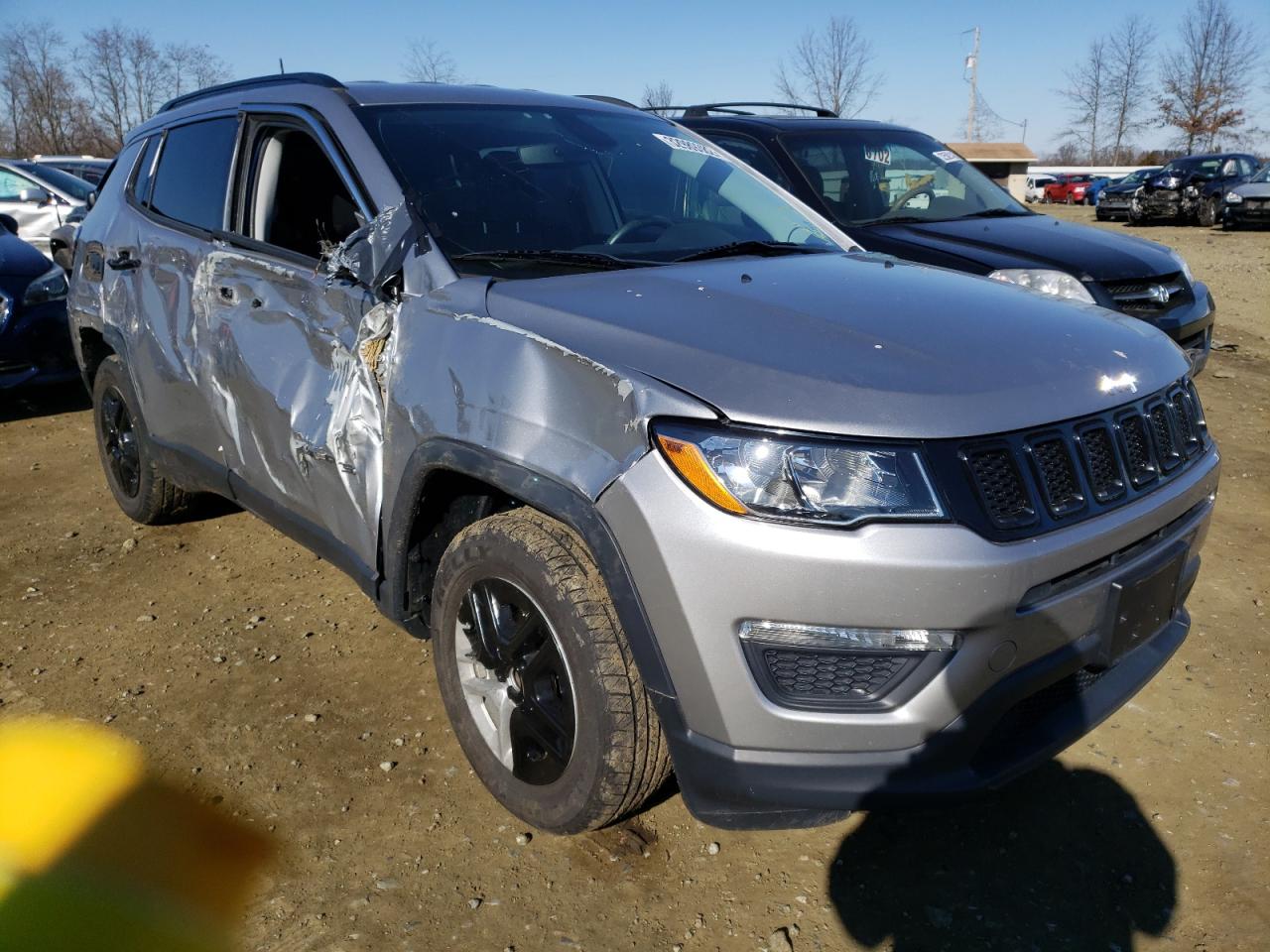 JEEP COMPASS SP 2019 with VIN 3C4NJCAB2KT614039 - Photo from auction