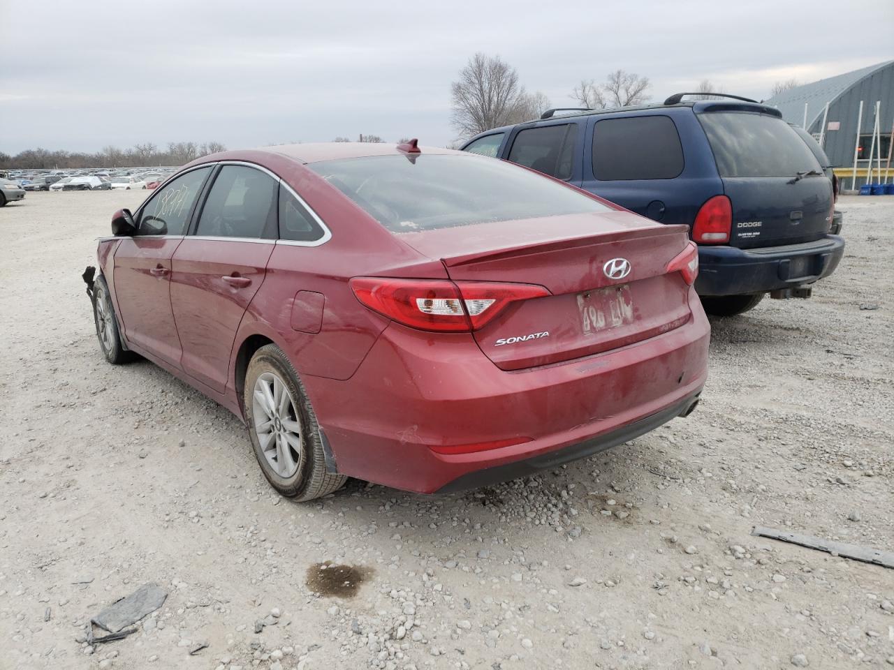 Photo 3 from auction – 2015 HYUNDAI SONATA SE with VIN 5NPE24AF3FH096518