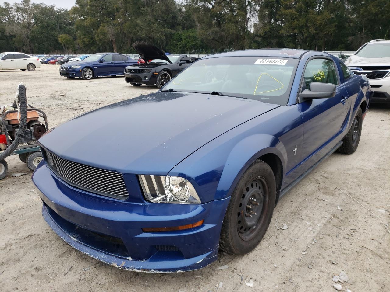 Photo 2 from auction – 2007 FORD MUSTANG with VIN 1ZVHT80N575266306