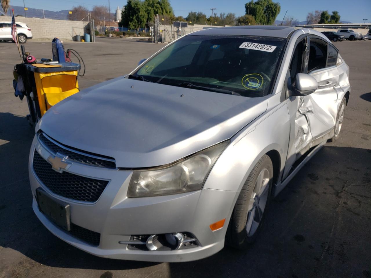 Photo 2 from auction – 2012 CHEVROLET CRUZE LT with VIN 1G1PG5SC8C7170903