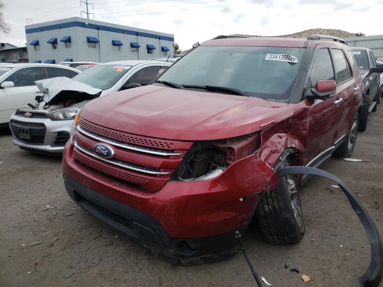 Photo 2 from auction – 2014 FORD EXPLORER L with VIN 1FM5K7F88EGB64032