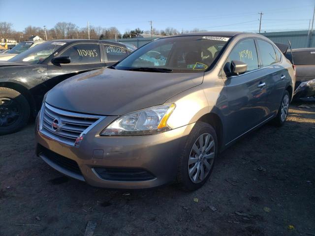 Photo 2 from auction – 2015 NISSAN SENTRA S with VIN 3N1AB7AP3FL650846
