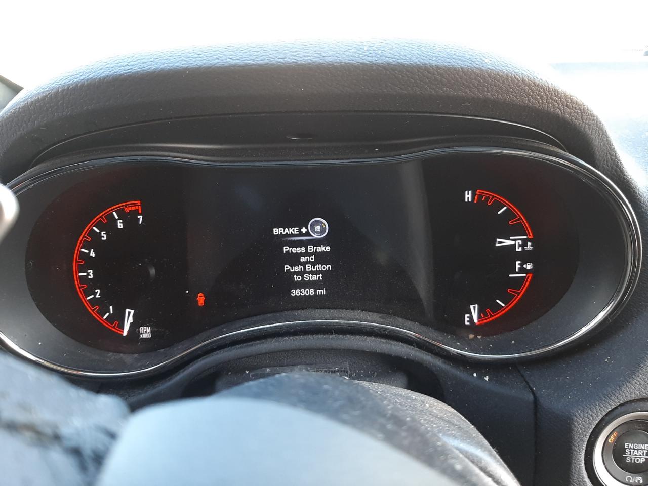 Photo 8 from auction – 2019 DODGE DURANGO GT with VIN 1C4RDHDG1KC778956