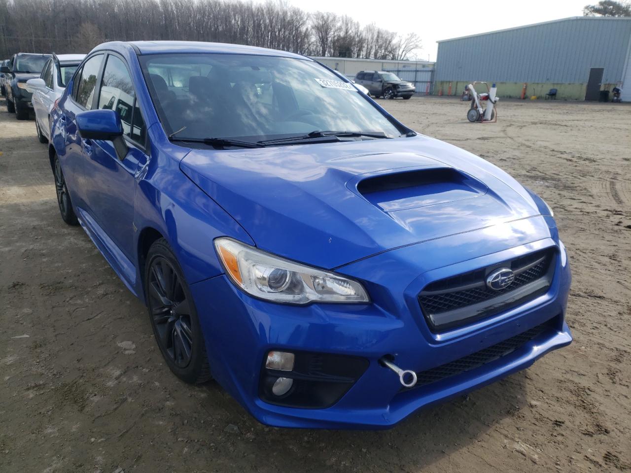 SUBARU WRX PREMIU 2015 with VIN JF1VA1D69F9819980 - Photo from auction