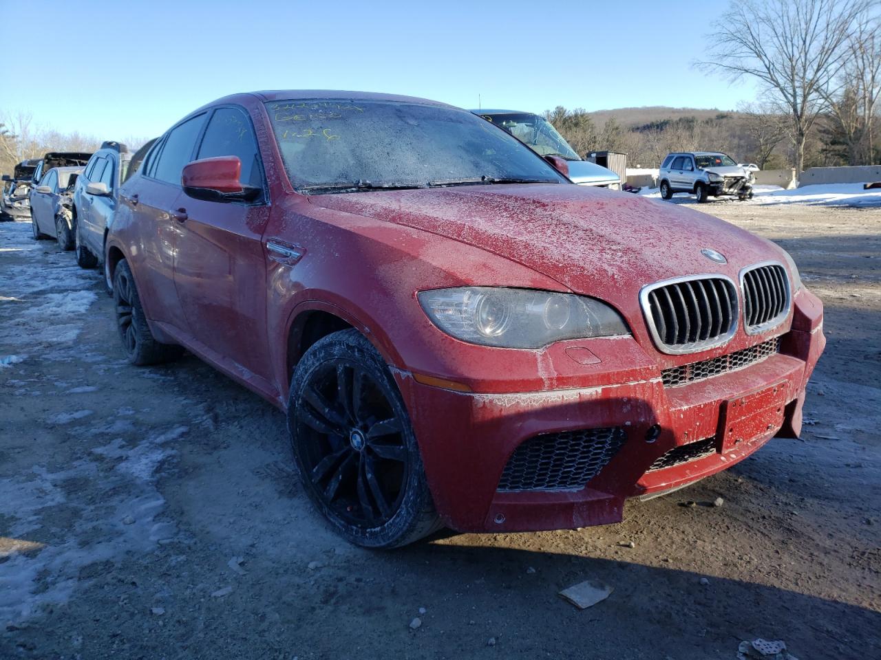 BMW X6 M 2013 with VIN 5YMGZ0C56D0C40150 - Photo from auction