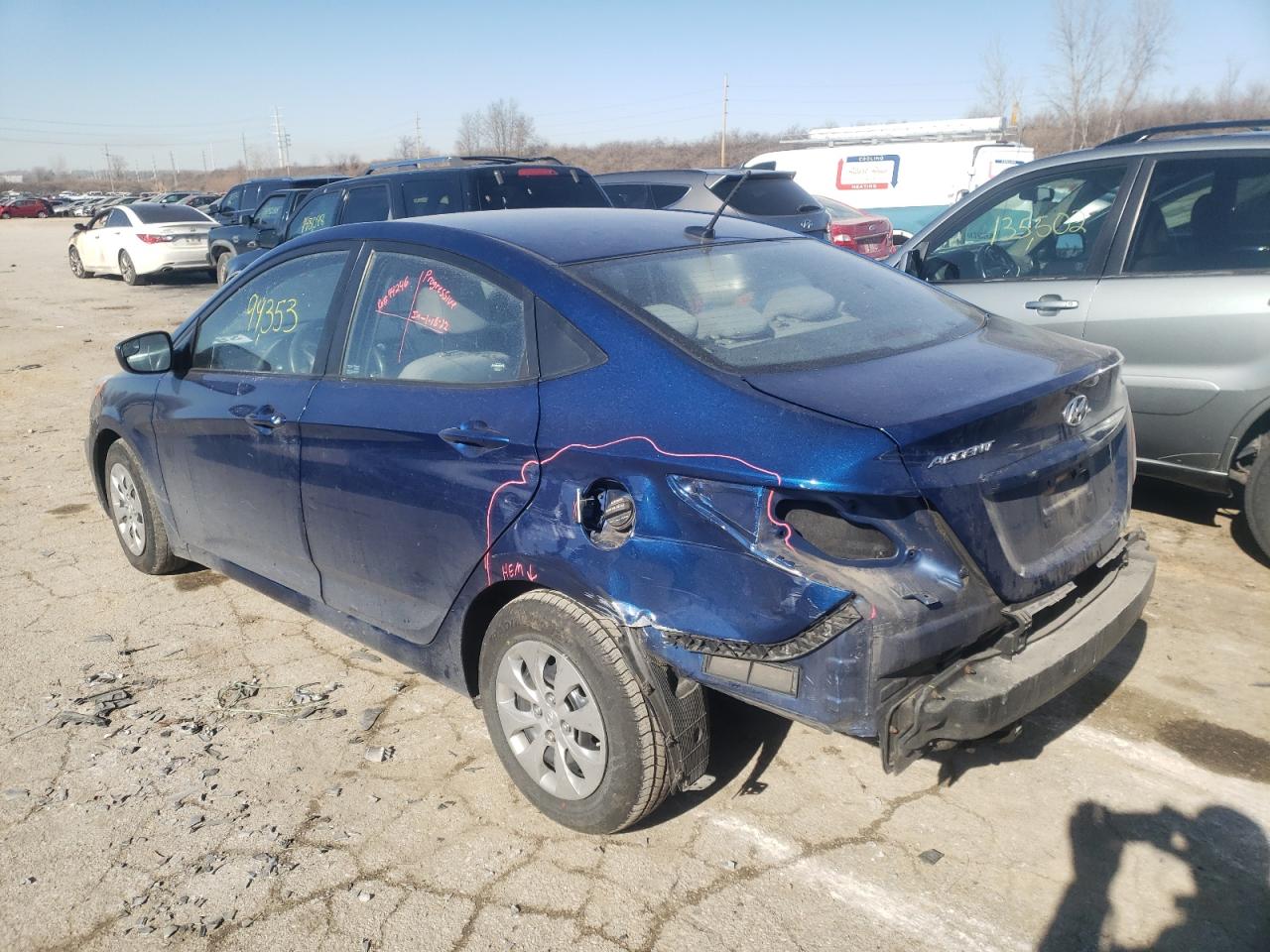Photo 3 from auction – 2016 HYUNDAI ACCENT SE with VIN KMHCT4AE4GU085252