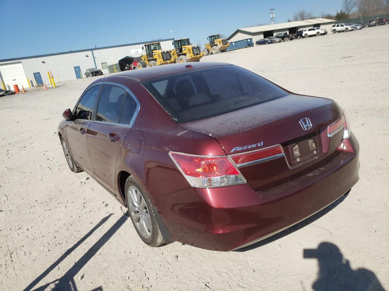 Photo 3 from auction – 2012 HONDA ACCORD EXL with VIN 1HGCP2F81CA121766