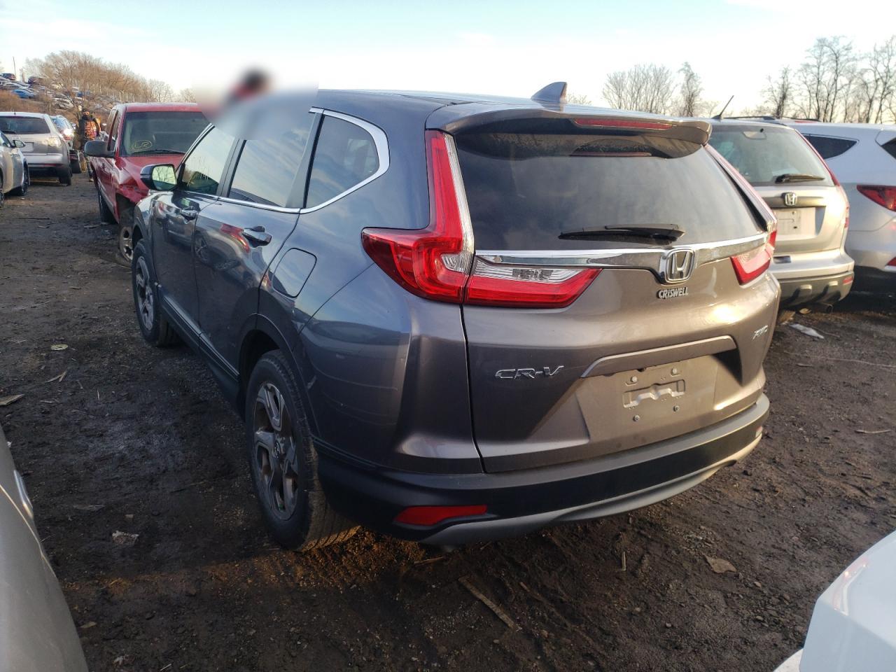 Photo 3 from auction – 2017 HONDA CR-V EXL with VIN 2HKRW2H89HH667983
