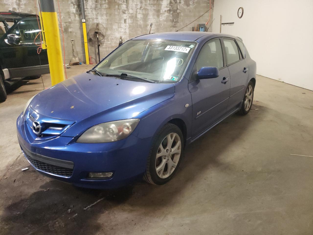 Photo 2 from auction – 2008 MAZDA 3 HATCHBAC with VIN JM1BK344281784799
