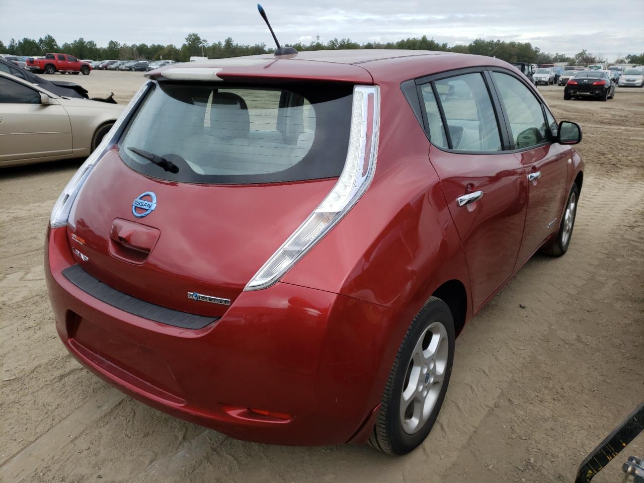 Photo 4 from auction – 2012 NISSAN LEAF SV with VIN JN1AZ0CP8CT022174
