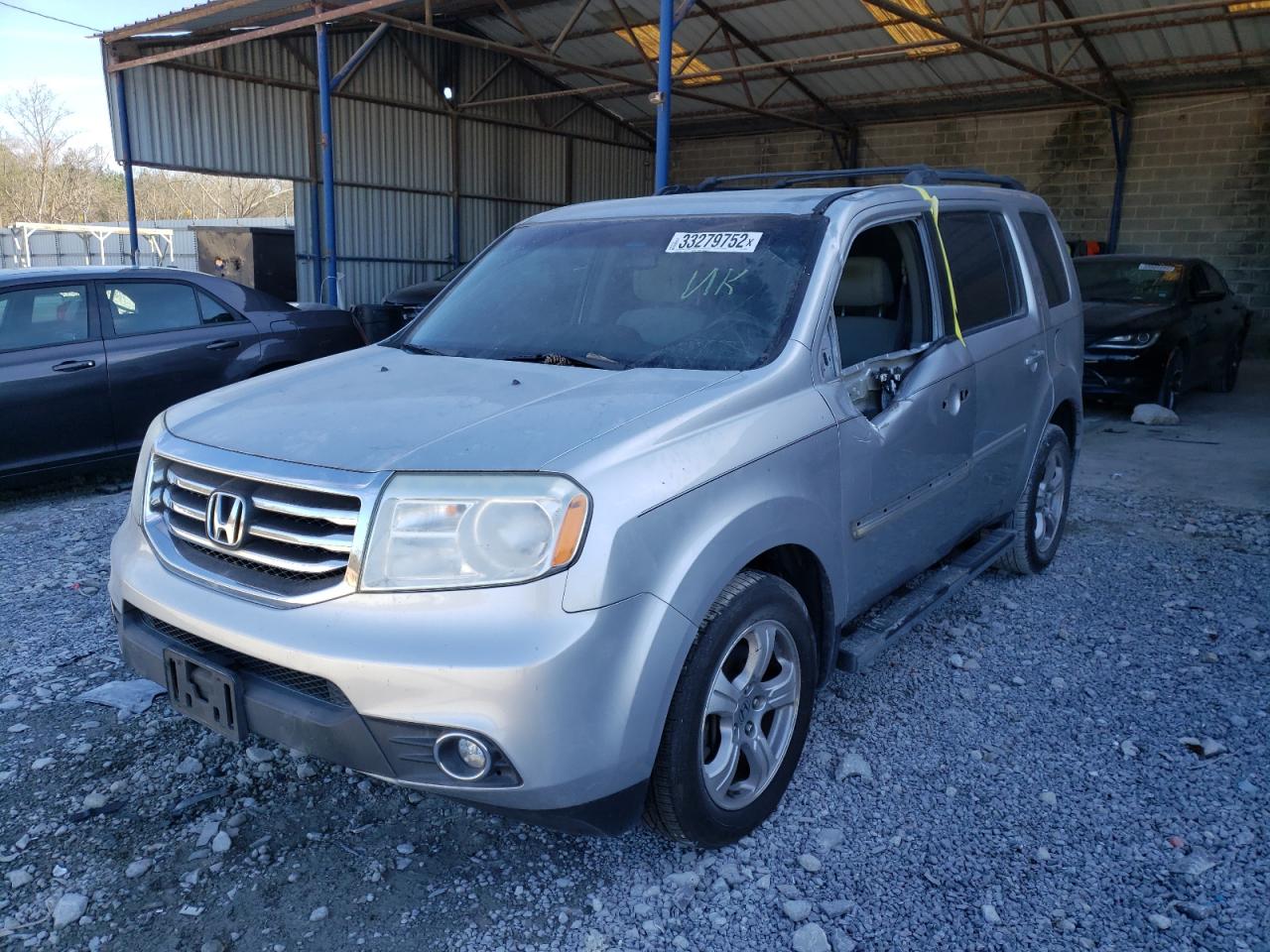 Photo 2 from auction – 2013 HONDA PILOT EX with VIN 5FNYF3H41DB015690