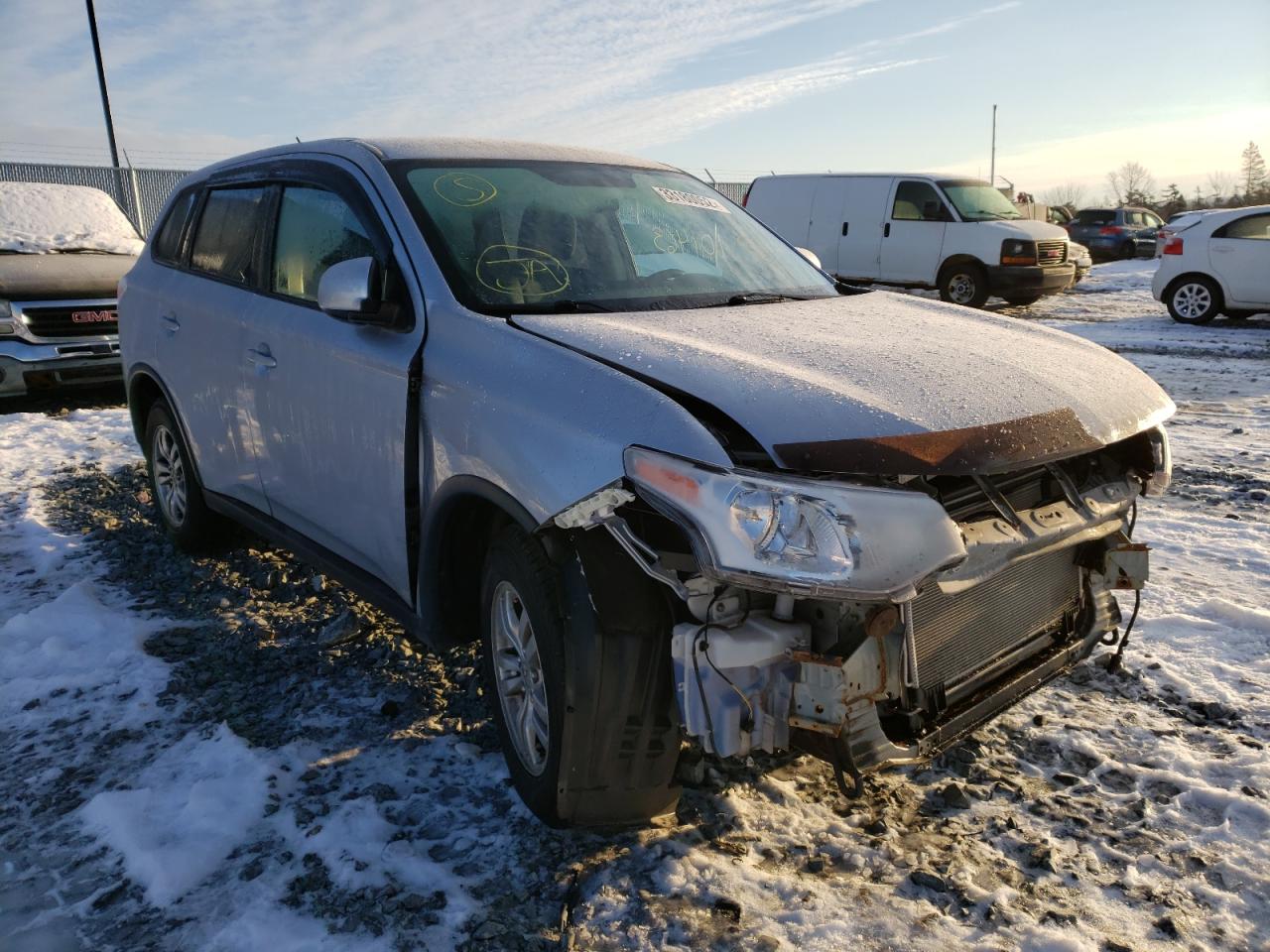 MITSUBISHI OUTLANDER 2015 with VIN JA4AZ2A35FZ603149 - Photo from auction