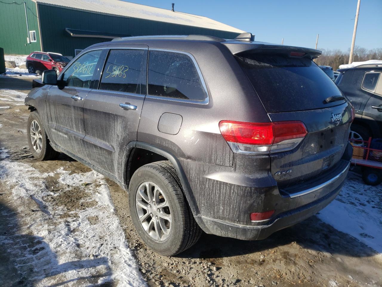 Photo 3 from auction – 2015 JEEP GRAND CHER with VIN 1C4RJFBG1FC692889