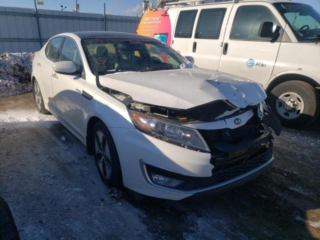 Photo 1 from auction – 2013 KIA OPTIMA HYB with VIN KNAGM4ADXD5061230